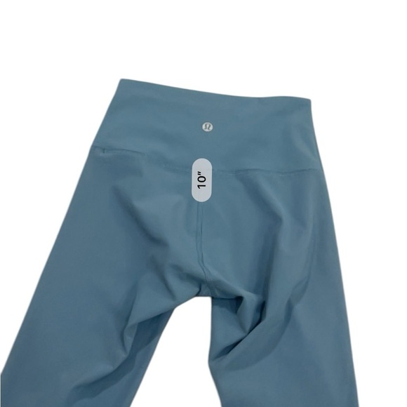 Lululemon high rise leggings teal 2 - Picture 5 of 7